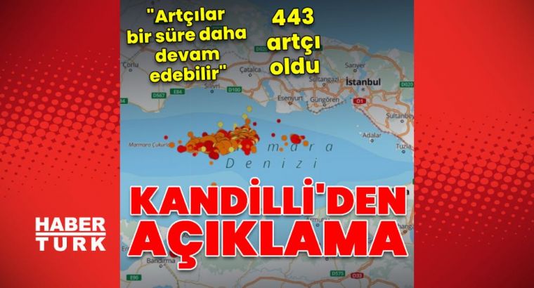 Кандилли: в районе Стамбула зафиксированы 445 афтершоков, сейсмическая активность продолжается