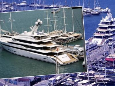 В Турцию прибыла супер-яхта стоимостью 8 миллиардов лир