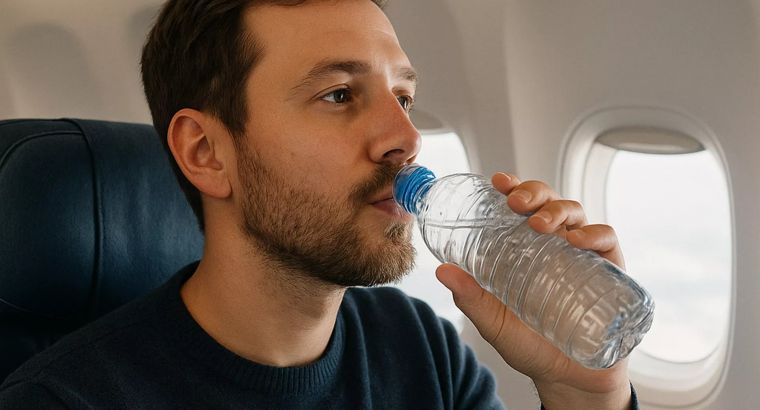 Бесплатная вода в самолётах