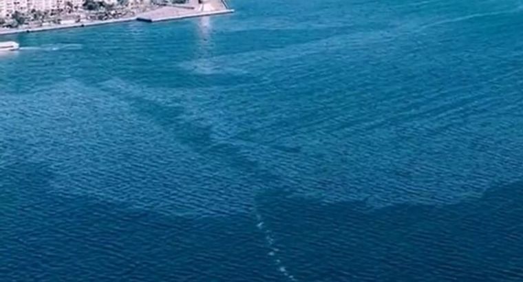 Загрязнение в Измирском заливе: вода изменила цвет