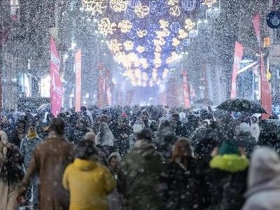 В Стамбуле ожидается резкое похолодание и снегопад