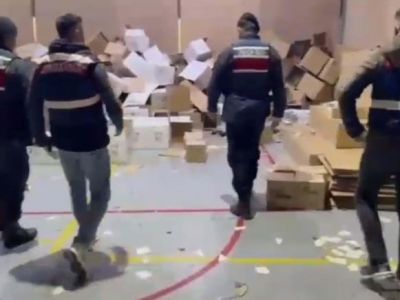 В преддверии Нового года в Измире задержали тысячи литров поддельного алкоголя