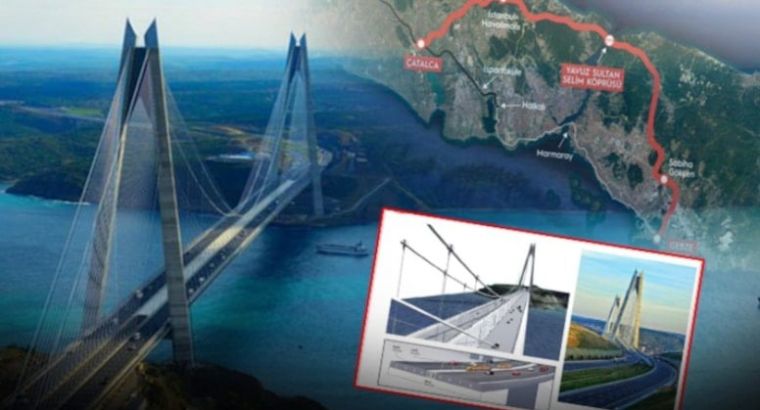 По мосту Явуз Султан Селим в Стамбуле запустят поезда