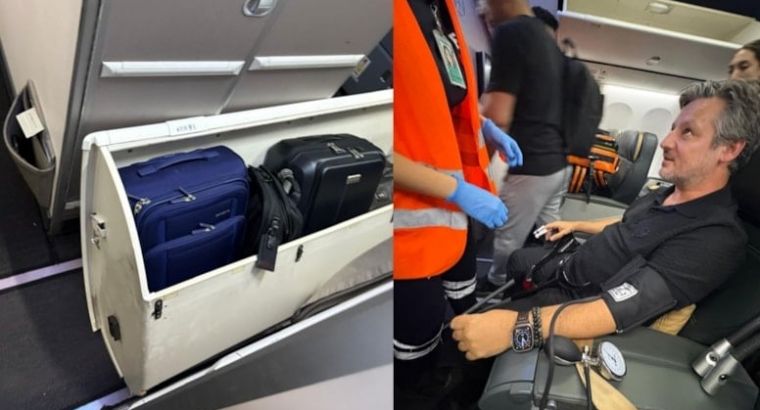 ✈️ Скандал на рейсе THY: на пассажира упал багаж