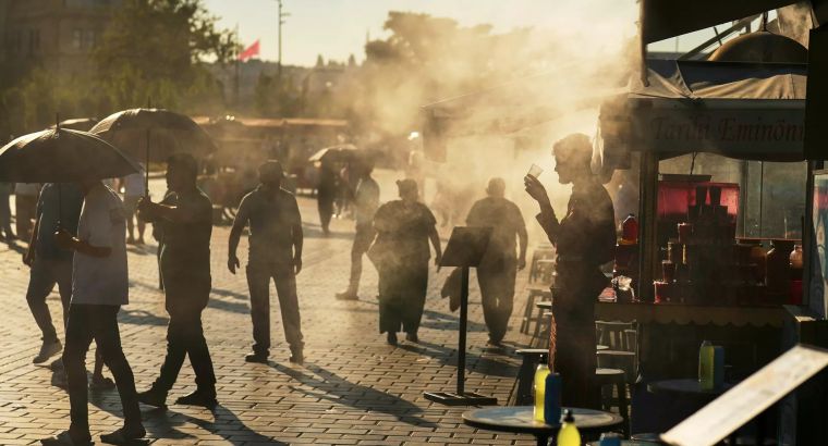 В Турции потеплеет, но придёт пыль