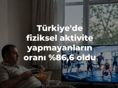 🏃 86,6% турок не занимаются спортом