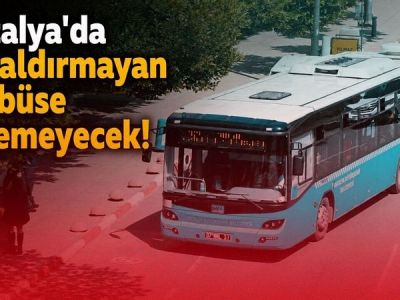 В Анталье вводят новое правило посадки в автобус 🚌